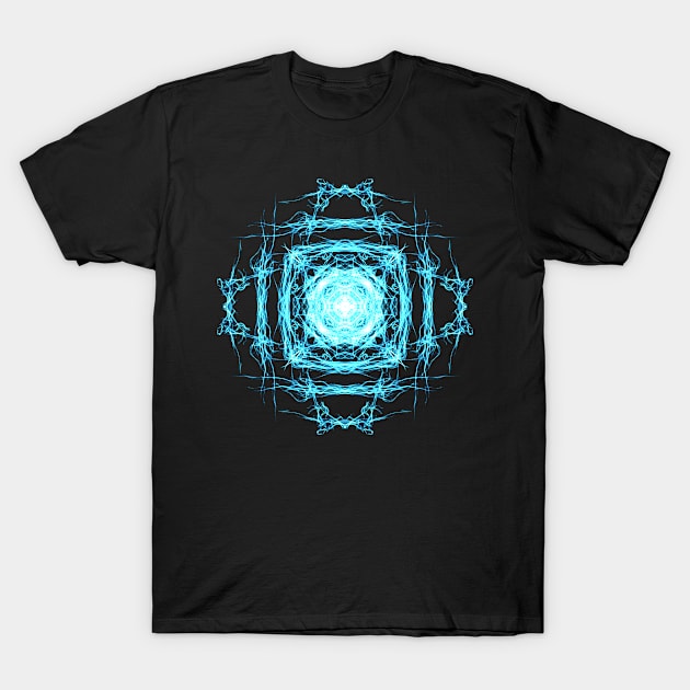 Lighting mandala T-Shirt by melcu